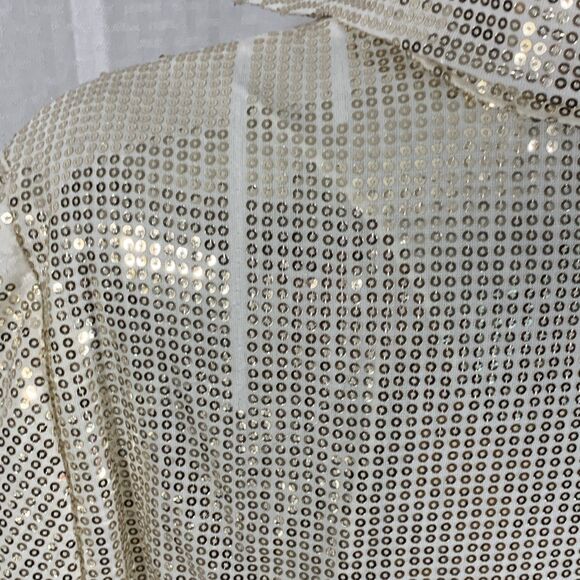 Terra Sky 0X Women’s 14 Sequin Shirt Dress - Picture 5 of 7